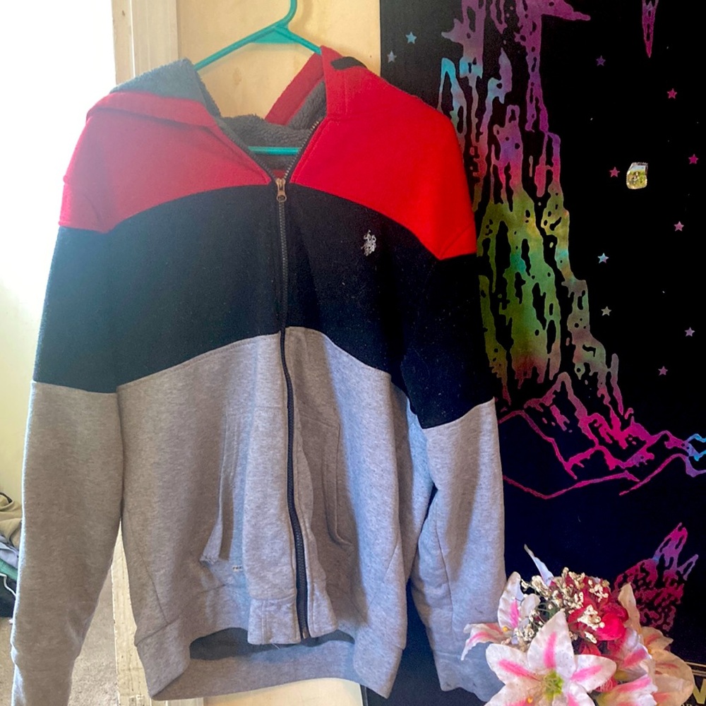 Us polo zip up jacket